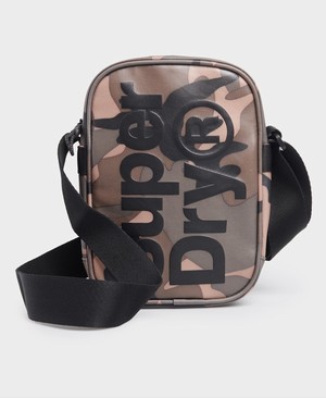 Superdry Side Férfi Táska Zöld/Camo | NBSGU6570